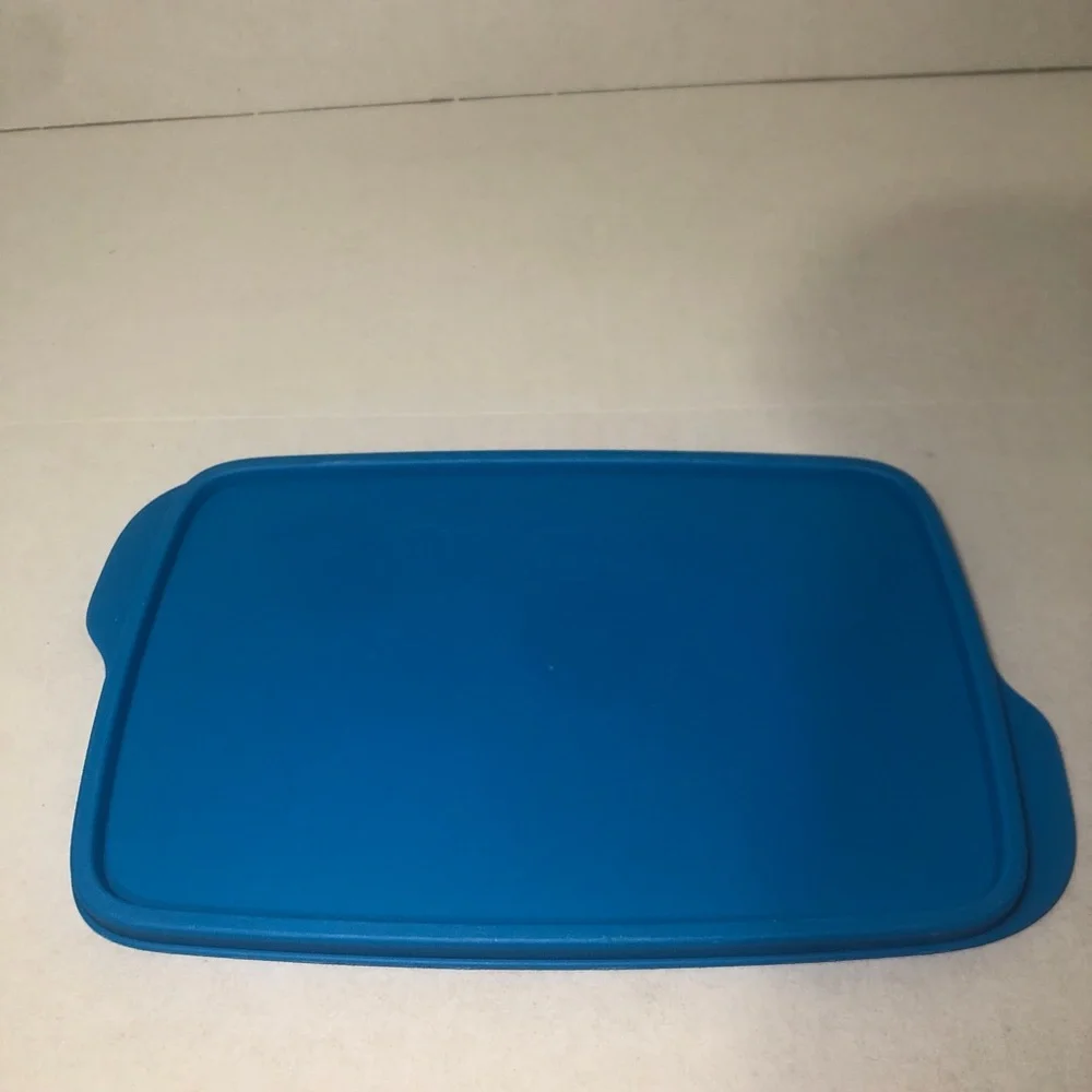 Tupperware Eco Lunch-It Divided Container 3 Slot Blue #7817B-2